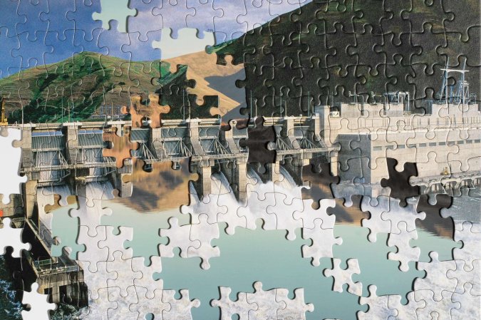 River dam puzzle