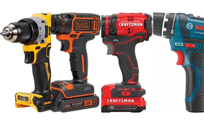 The best cordless drills of 2024 on a plain white background.