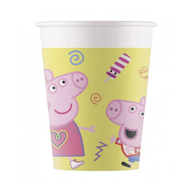 Peppa malac papírpohár - 200 ml, 8 db / csomag