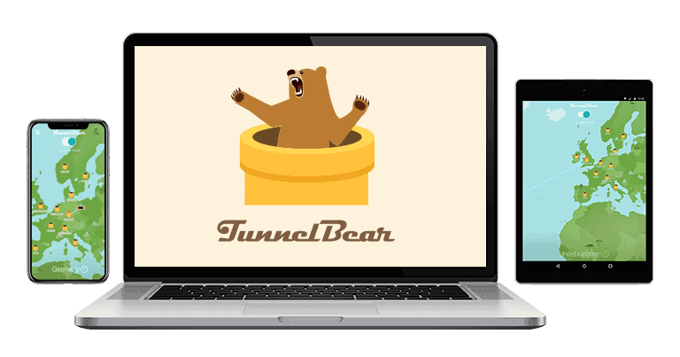 5. TunnelBear — 심플하고 재미있는 VPN