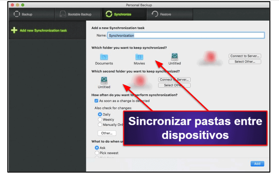 Recursos de segurança do Intego