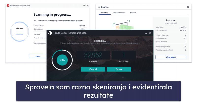 Metodologija testiranja: Kriterijumi za poređenje i rangiranje