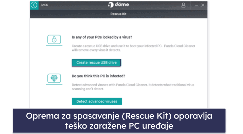 🥉3.  Panda Free Antivirus for Windows — Dobra zaštita od virusa sa pristojnim dodacima