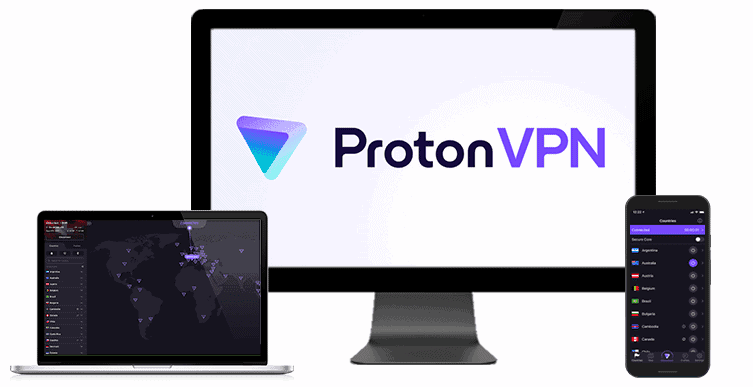 🥈2. Proton VPN — 데이터가 무제한인 최고의 무료 윈도 VPN