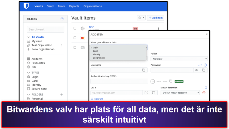 Bonus. Bitwarden – Bäst alternativ med öppen källkod
