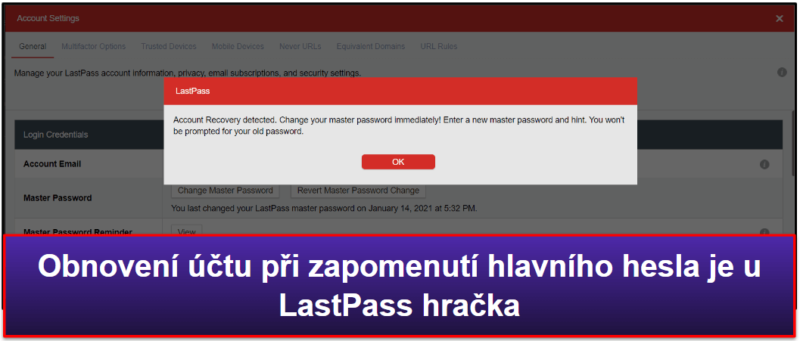 6. LastPass – Vynikající bezplatný tarif