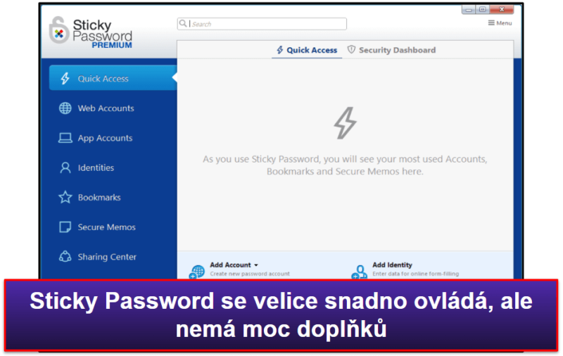 8. Sticky Password – Přenositelná USB verze a místní úložiště