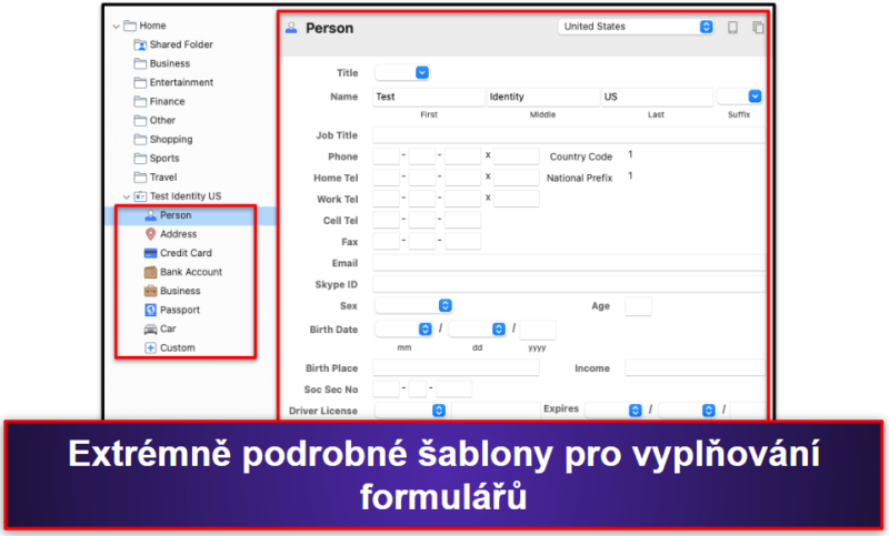 🥉3. RoboForm – Nejlepší pokročilé vyplňování formulářů