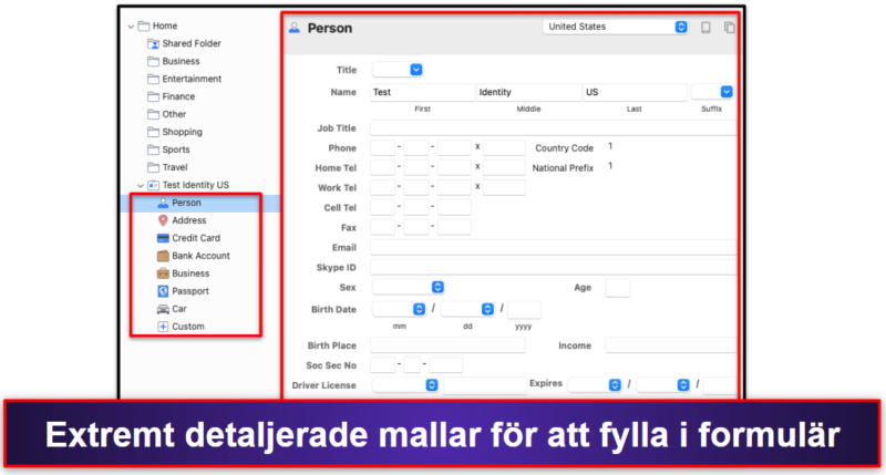 🥉3. RoboForm – Bäst för avancerad formulärfyllning