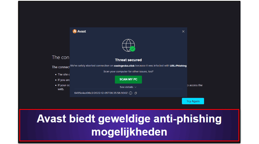 Avast Antivirus: Beveiligingsfuncties