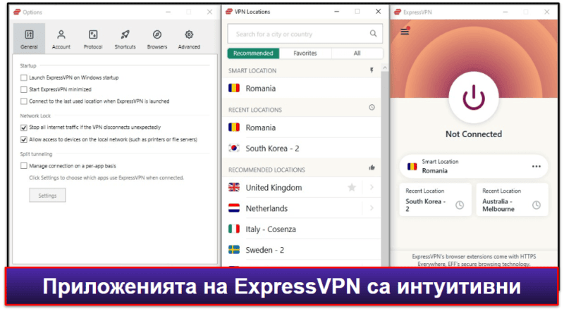 🥇1. ExpressVPN — Най-добрата VPN услуга за 2024 Топ сигурност, скорост &amp; производителност