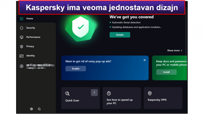 8. Kaspersky Premium — Najbolji zbog jednostavnosti upotrebe