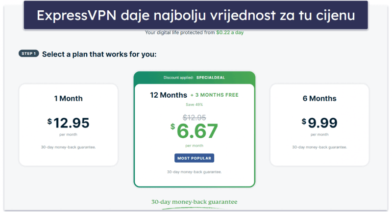 🥇1. ExpressVPN — Najbolji VPN u 2024 Vrhunska sigurnost, brzine i performanse