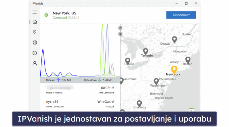 10. IPVanish – neograničen broj veza + dobar za torrenting