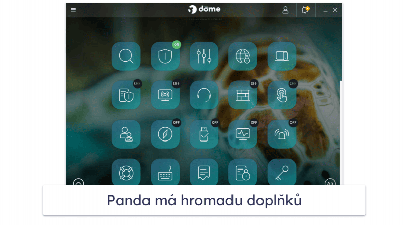 6. Panda Dome – Nejlepší pro flexibilní ceny