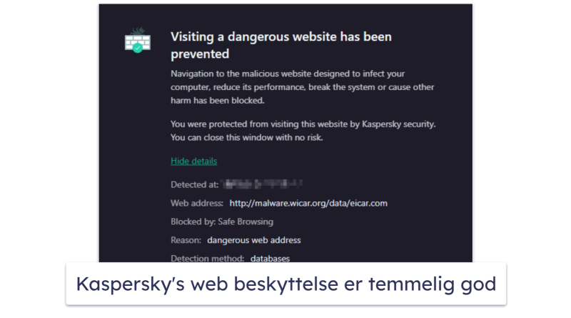 7. Kaspersky Premium — Bedst til Online Shopping + Netbank