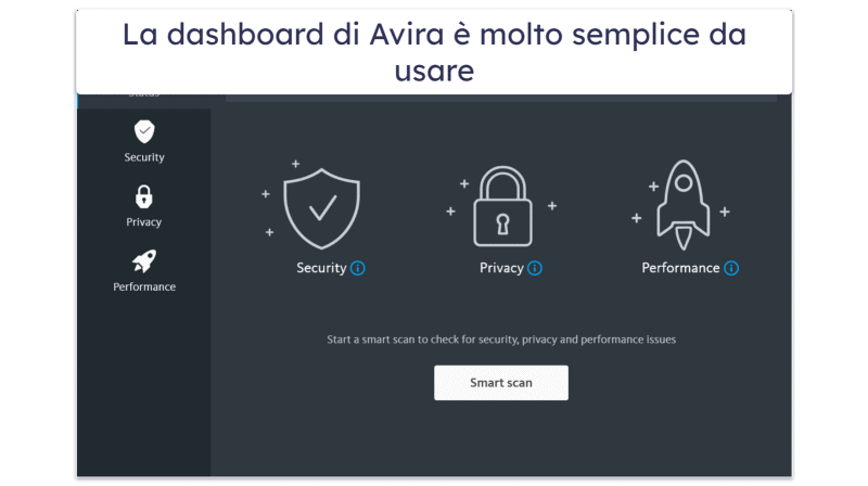 8. Avira Prime — Ideale per l’ottimizzazione del sistema