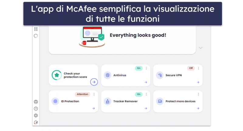 4. McAfee Total Protection – Il migliore per la sicurezza online (e ottimo per le famiglie)