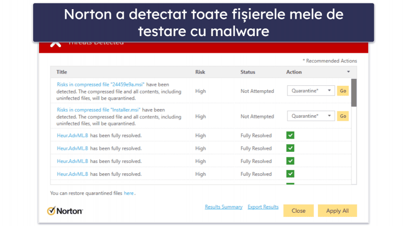 🥇1. Norton 360 — Cel mai bun antivirus pentru Windows, Android și iOS