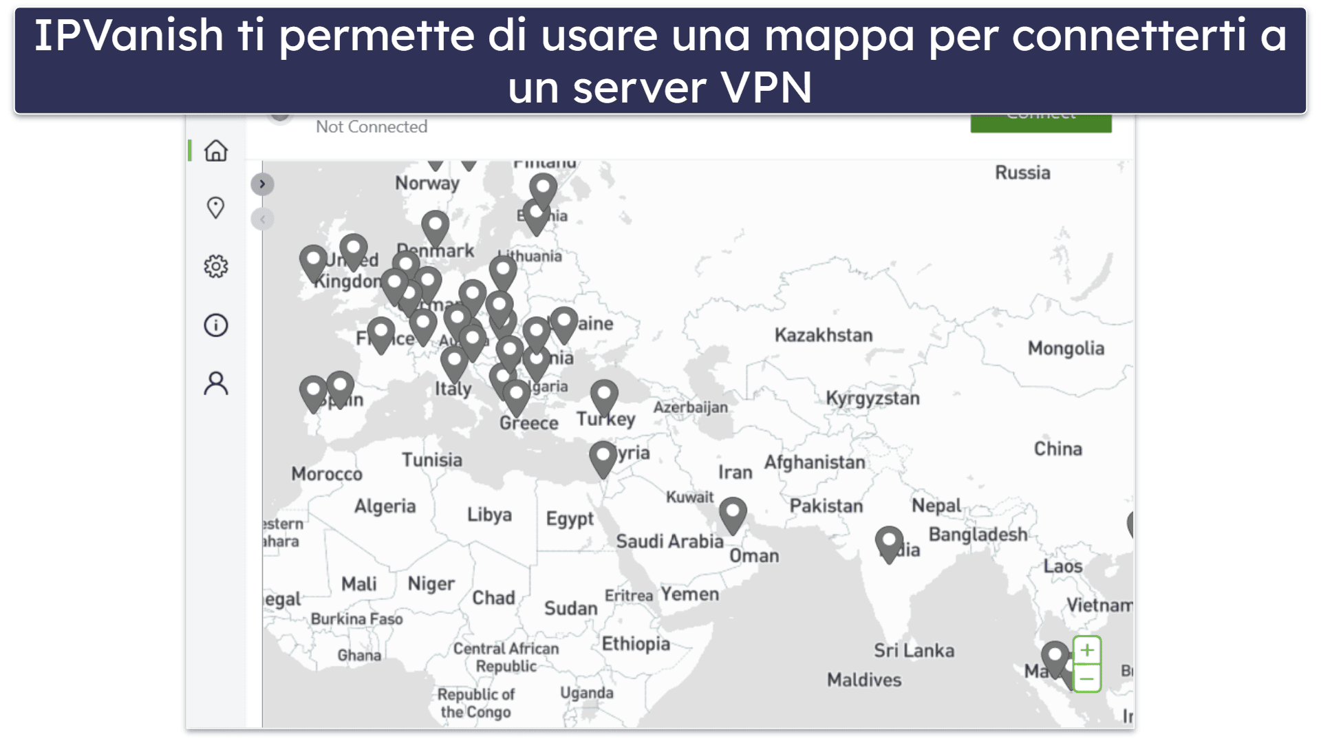 Facilità d’Uso di IPVanish: app per Mobile e Desktop