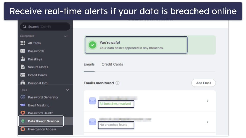 NordPass Security Features