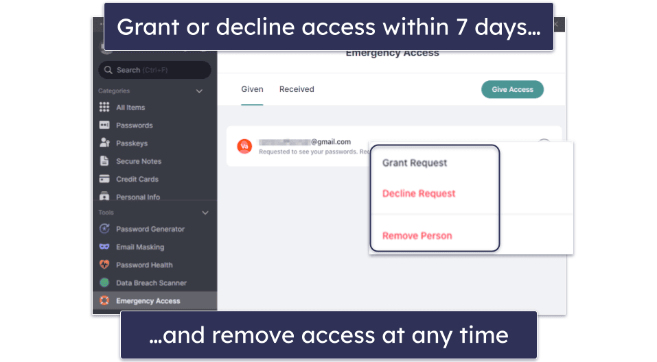 NordPass Security Features