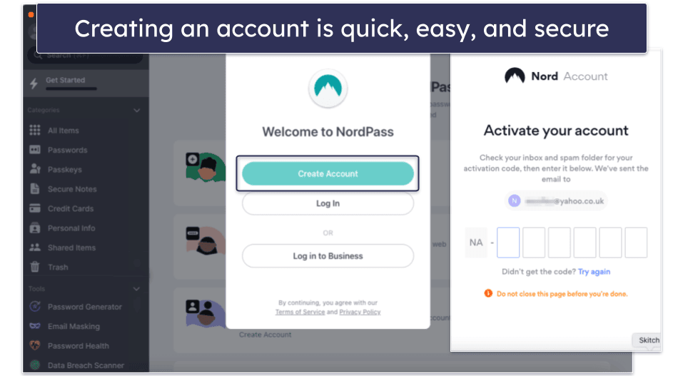 NordPass Ease of Use &amp; Setup