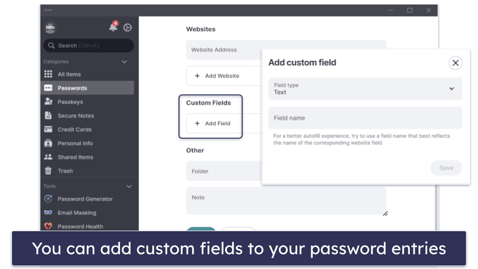 NordPass Security Features