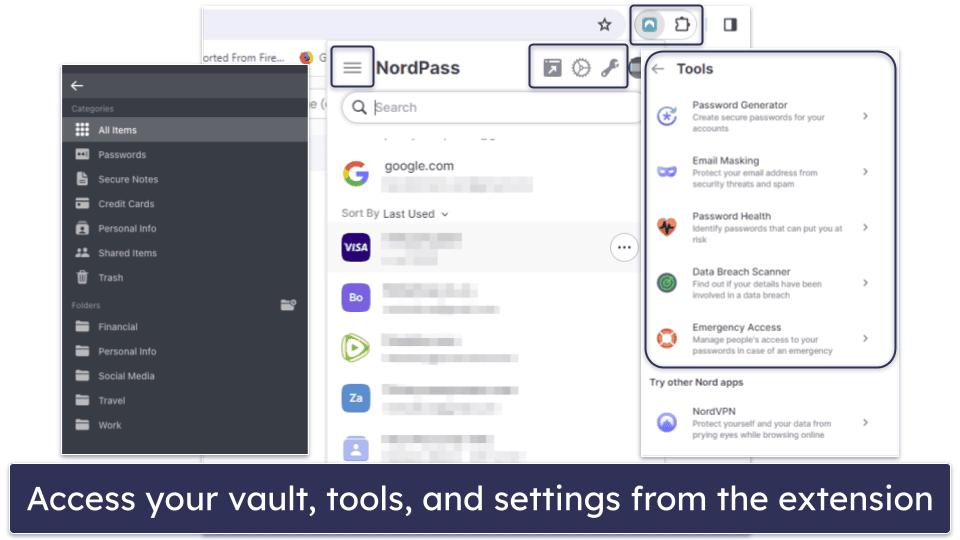 NordPass Security Features