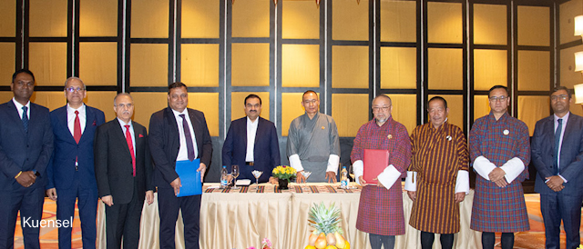 Bhutan’s Druk Green Power and India's Adani Group Sign Wangchhu Hydropower Project MoU