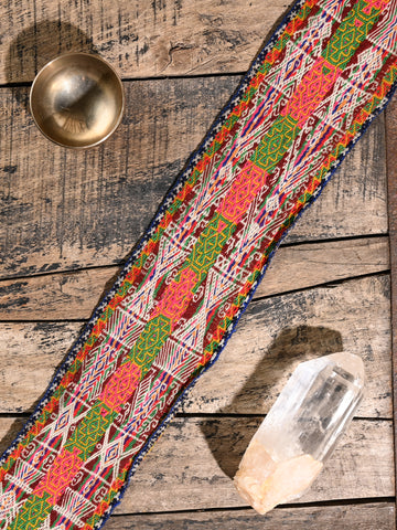 Peruvian Andean Handwoven Chumpi Belt