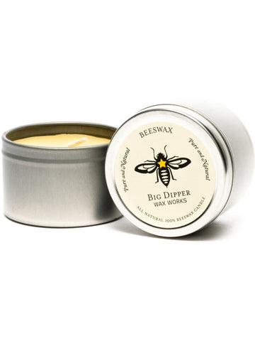 Beeswax Candle Tin