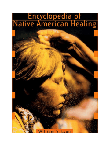 Encyclopedia of Native American Healing