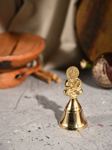 Lord Buddha Brass Altar Bell