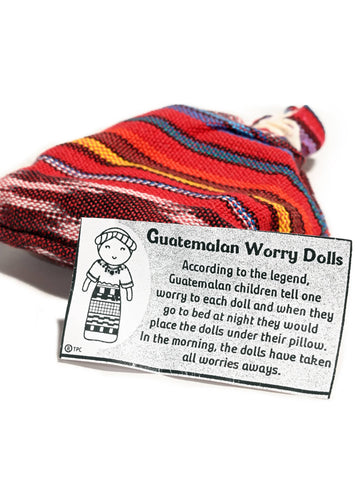 Worry Dolls 2 Inch w/Pouch