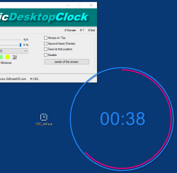 Classic Desktop clock for all Windows OS