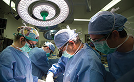 Surgery Room with doctors working