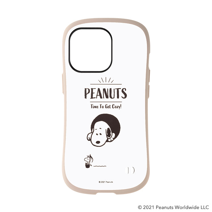 [iPhone 15/15 Pro/15 Plus/14/14 Pro/14 Plus/13/13 Pro/12/12 Pro/8/7/SE(第2/第3世代)専用]PEANUTS/ピーナッツ iFace First Class Cafeケース