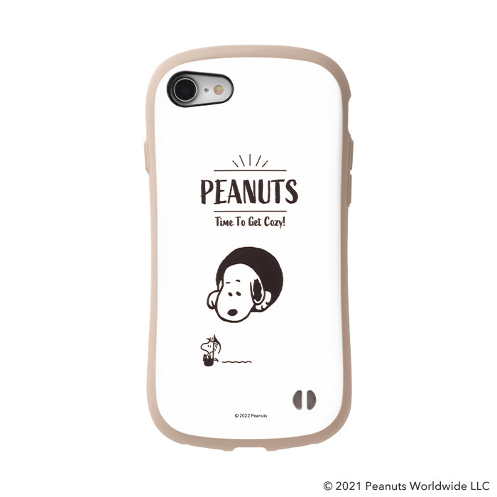 [iPhone 15/15 Pro/15 Plus/14/14 Pro/14 Plus/13/13 Pro/12/12 Pro/8/7/SE(第2/第3世代)専用]PEANUTS/ピーナッツ iFace First Class Cafeケース