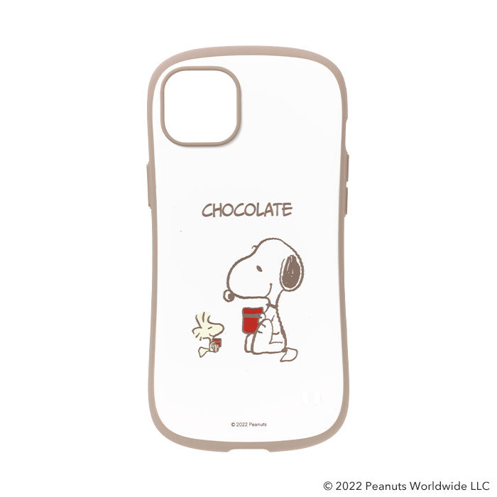 [iPhone 15/15 Pro/15 Plus/14/14 Pro/14 Plus/13/13 Pro/12/12 Pro/8/7/SE(第2/第3世代)専用]PEANUTS/ピーナッツ iFace First Class Cafeケース