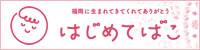 福岡に生まれてきてくれた赤ちゃんへ はじめてばこ