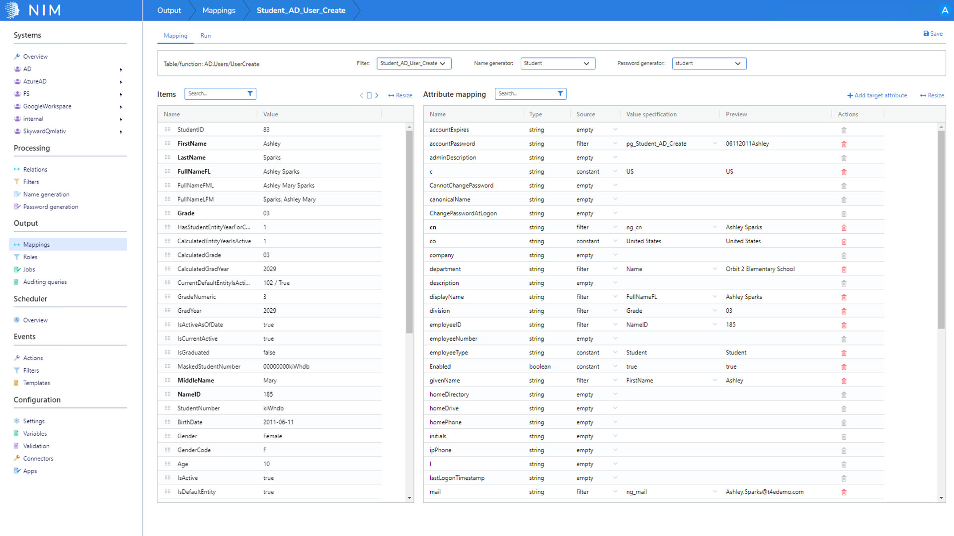 User Provisioning