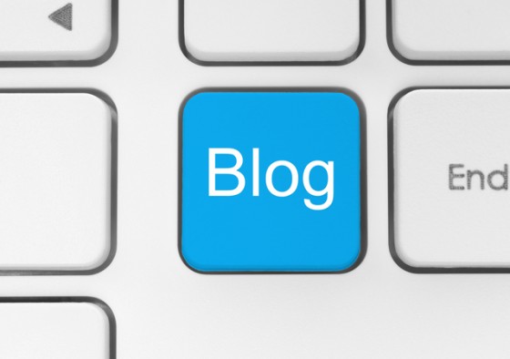 Blog button