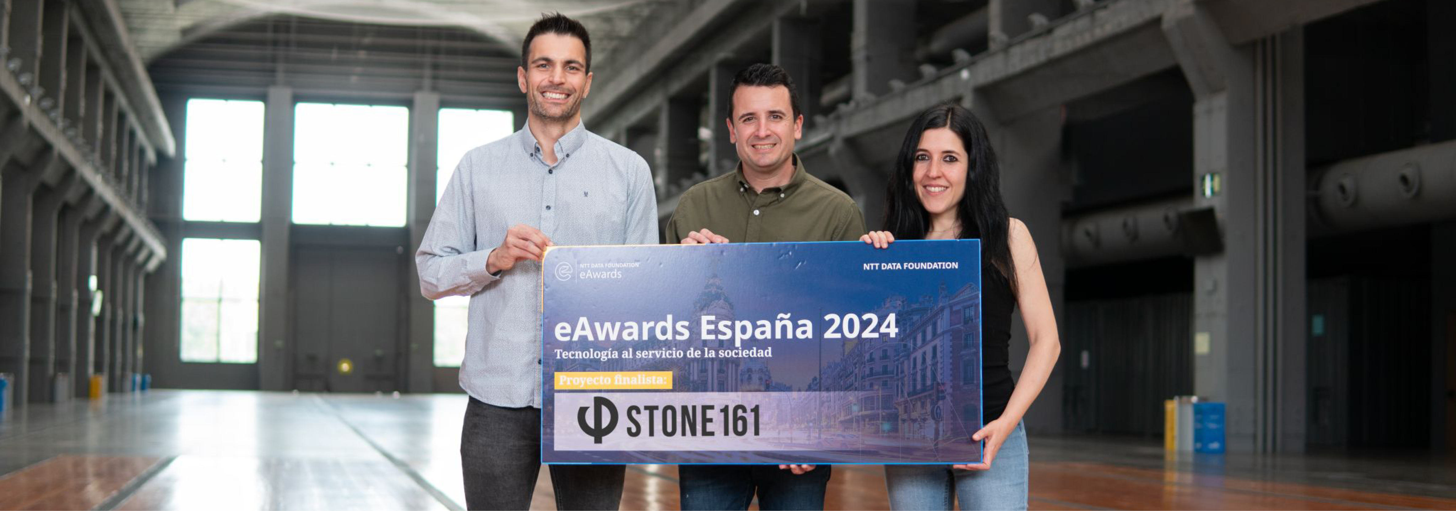 STONE161, Proyecto Complutense, en la final de los eAwards España de NTT Data Foundation