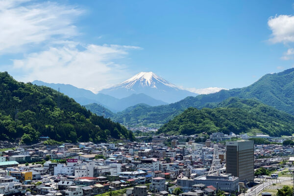 #富士山#山梨県#山梨県大月市の無料写真素材