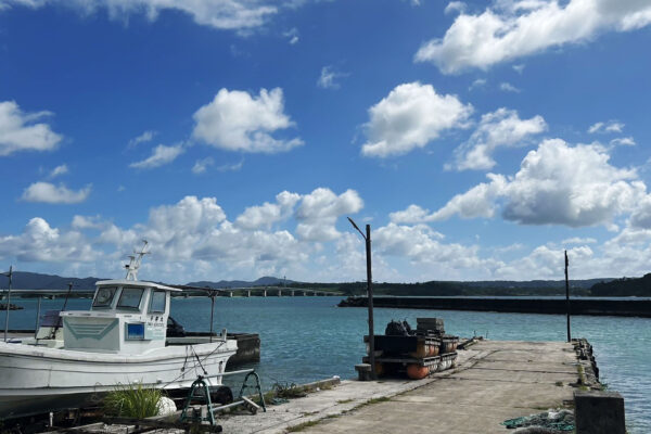 #沖縄県#沖縄県古宇利島#青い空青い海の無料写真素材