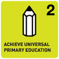 ACHIEVE UNIVERSAL PRIMARY EDUCATION