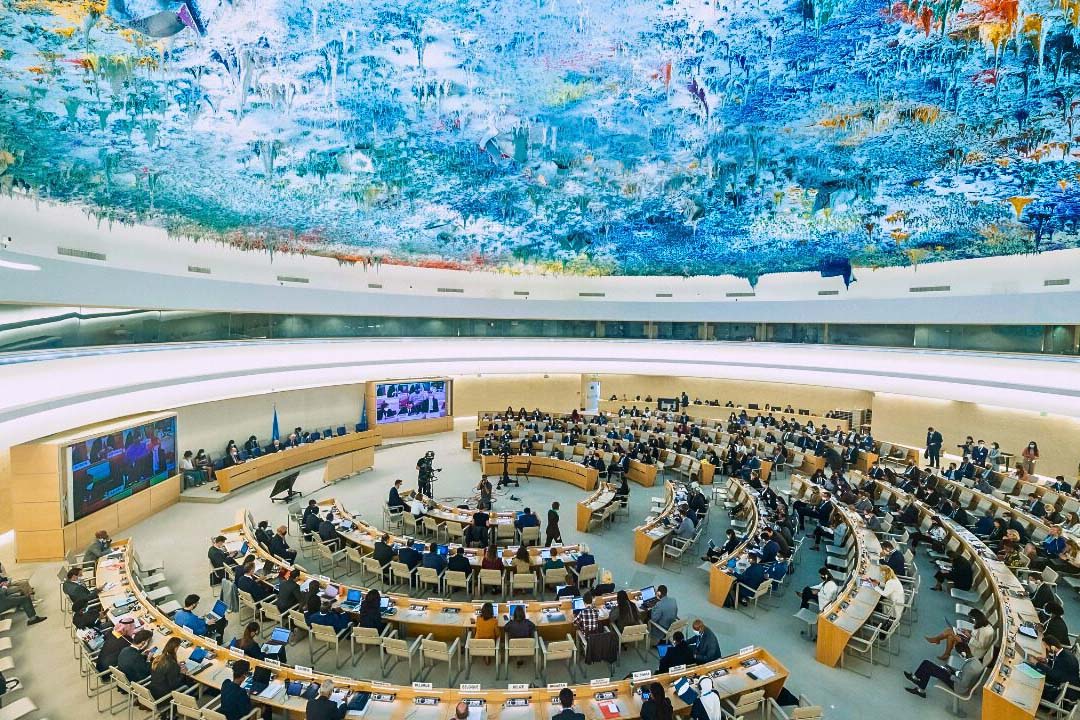 Human Rights Council meeting