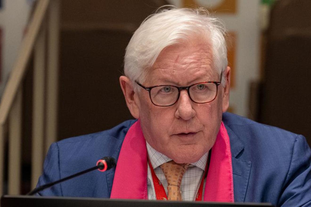 UN Photo/Manuel Elías. Ambassador Robert Rae of Canada, President of the Economic and Social Council (ECOSOC)