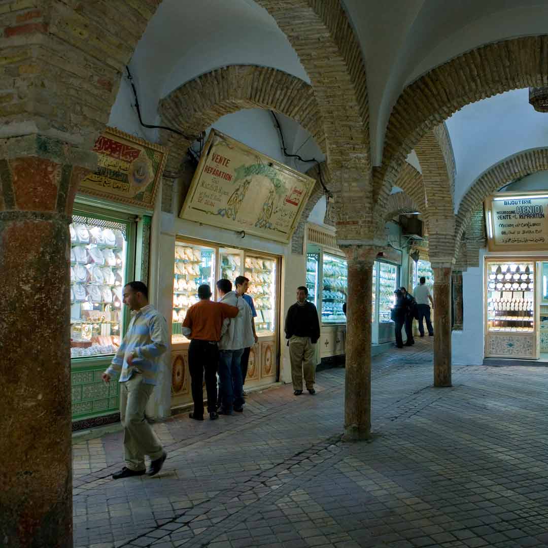 Souk in Tunis, Tunisia. Photo: iStock